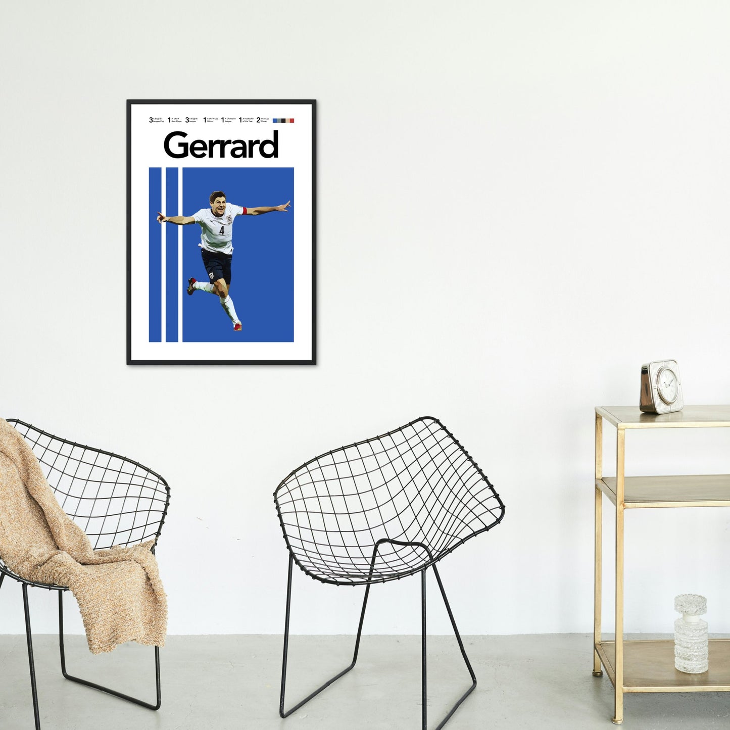 Gerrard: The Captain's Legacy Poster - ProfessorPrintsUK - A6