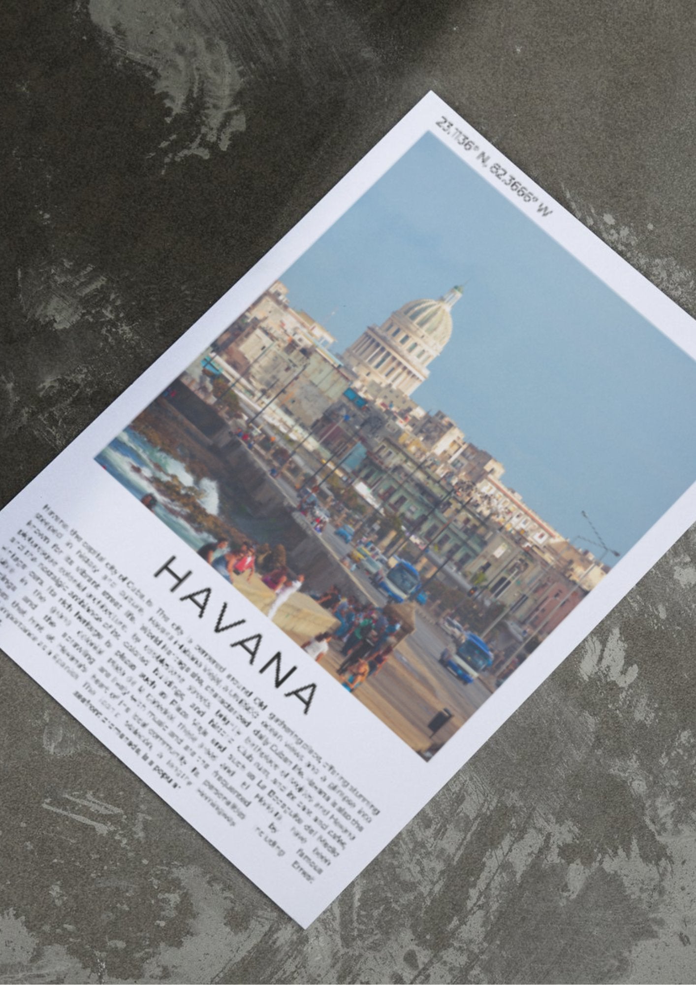 Havana: The Heartbeat of Cuba - ProfessorPrintsUK - A6