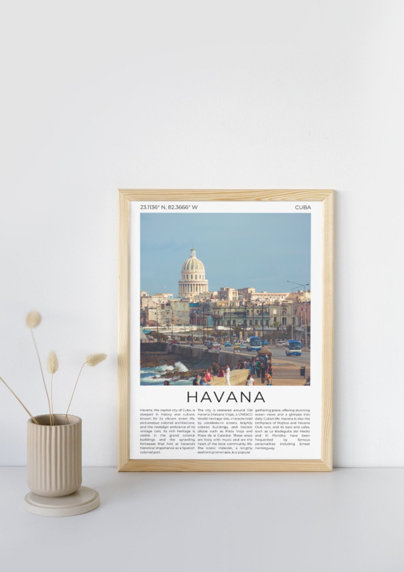 Havana: The Heartbeat of Cuba - ProfessorPrintsUK - A6