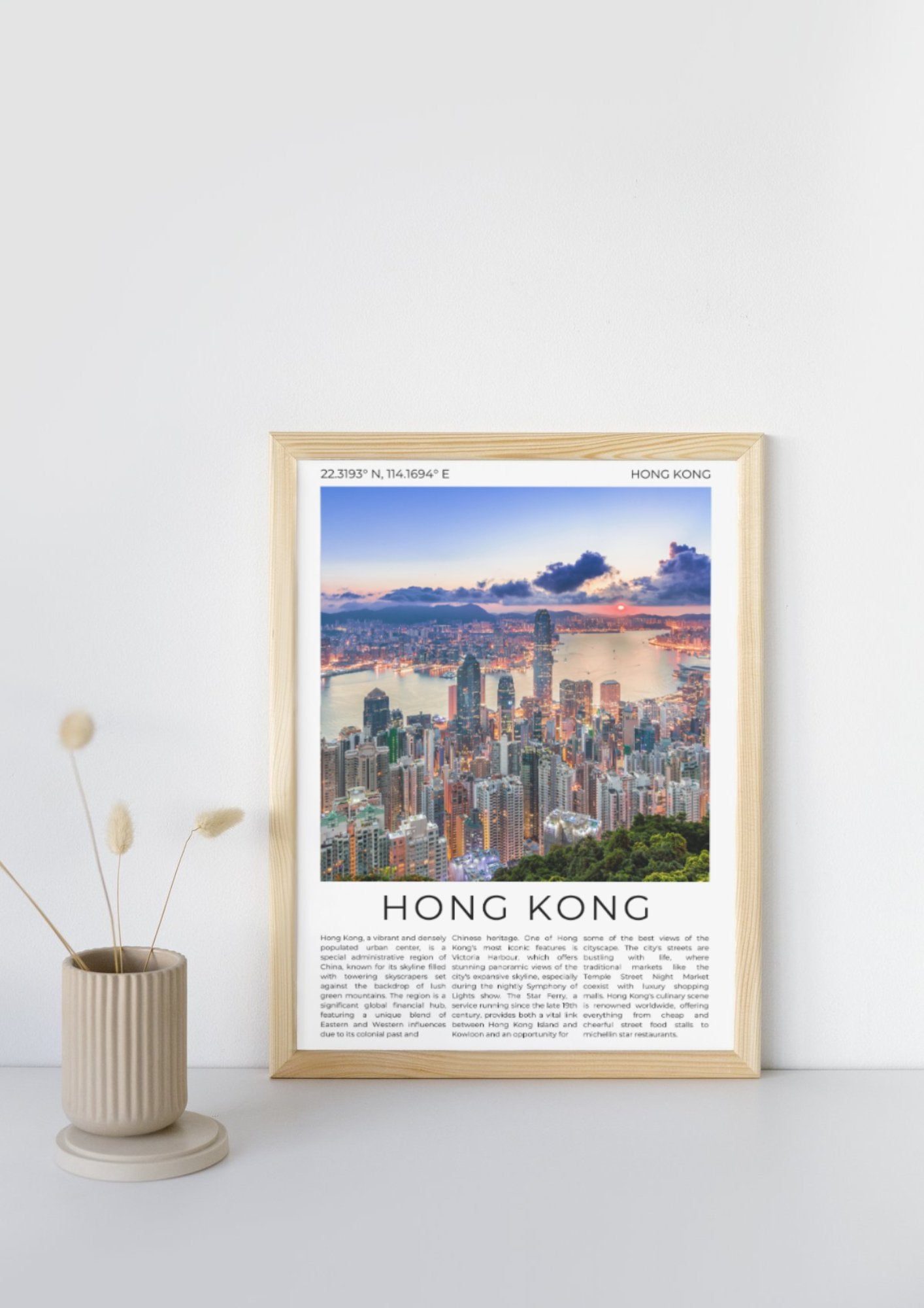 Hong Kong: Pearl of the Orient - ProfessorPrintsUK - A6