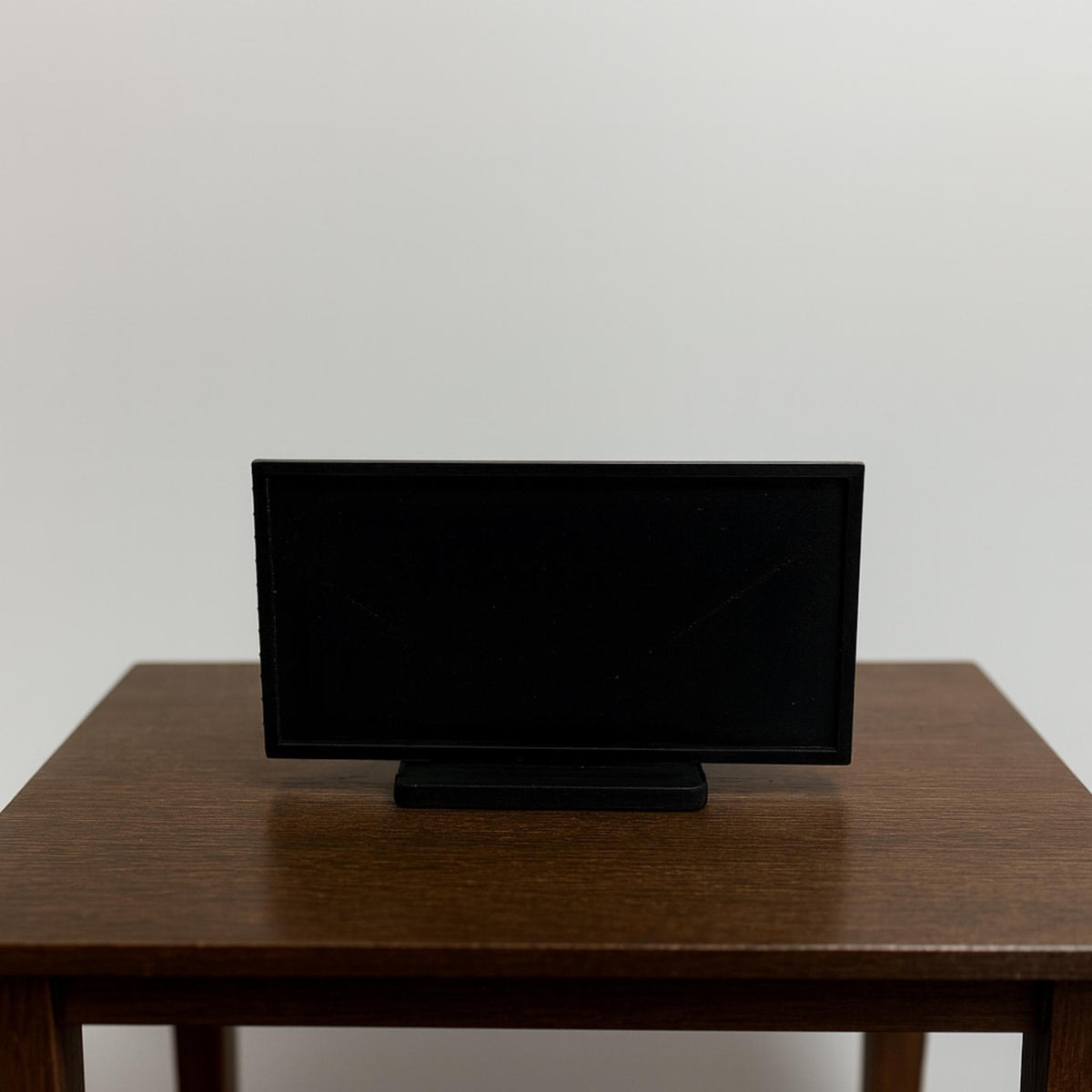 Miniature Flat Screen TV • Modern Dollhouse Television • Tiny Living Room Accessory for Model Homes - ThreadaliciousUK