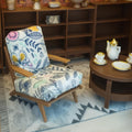 Miniature Dollhouse Chair • Modern Armchair Frame • Stylish Living Room Furniture - ThreadaliciousUK