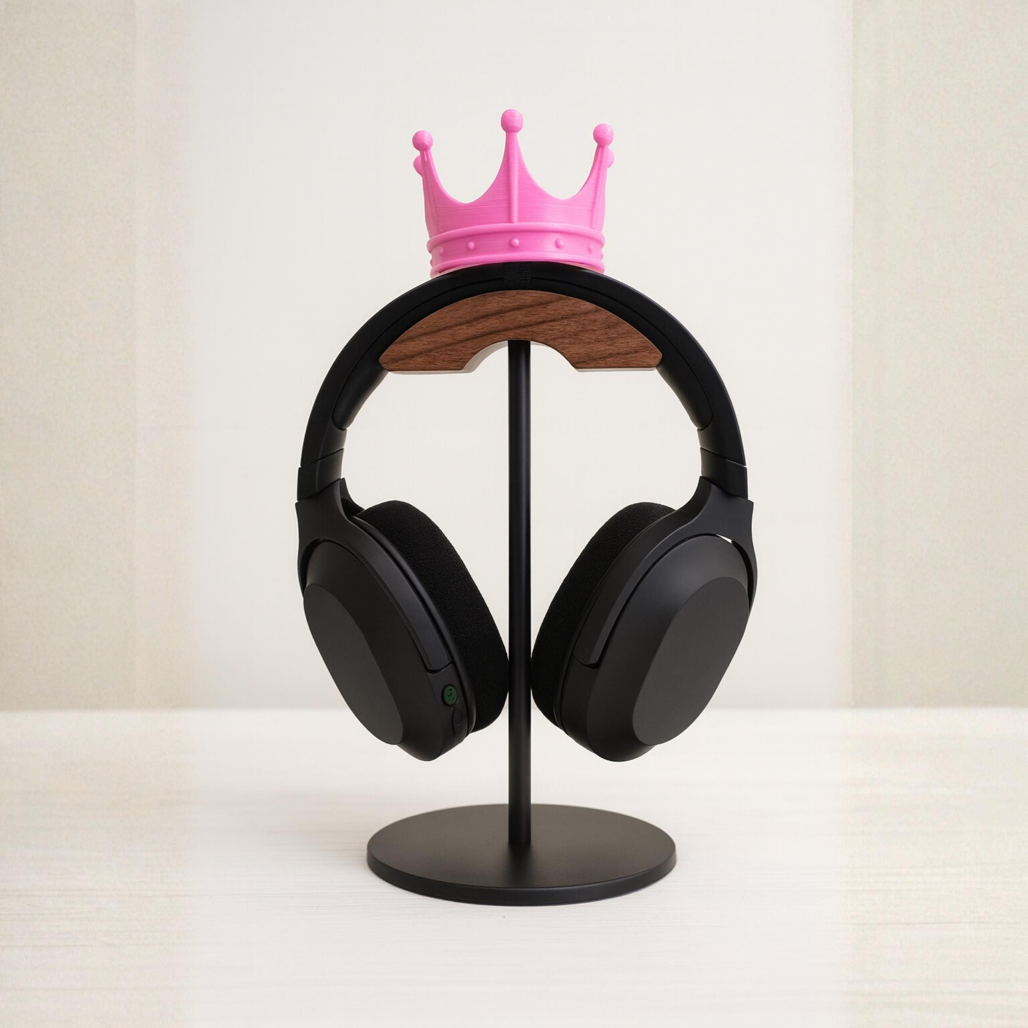 Princess Crown Headphone Attachment | Headset Accessory | Kawaii Gaming Add-On - ThreadaliciousUK