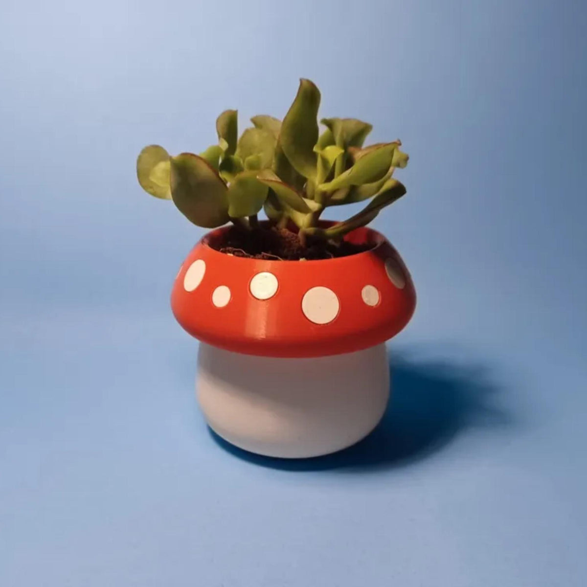 Mushroom Pen Holder • Toadstool Desk Organiser • Whimsical Stationery Pot for Home or Office - ThreadaliciousUK