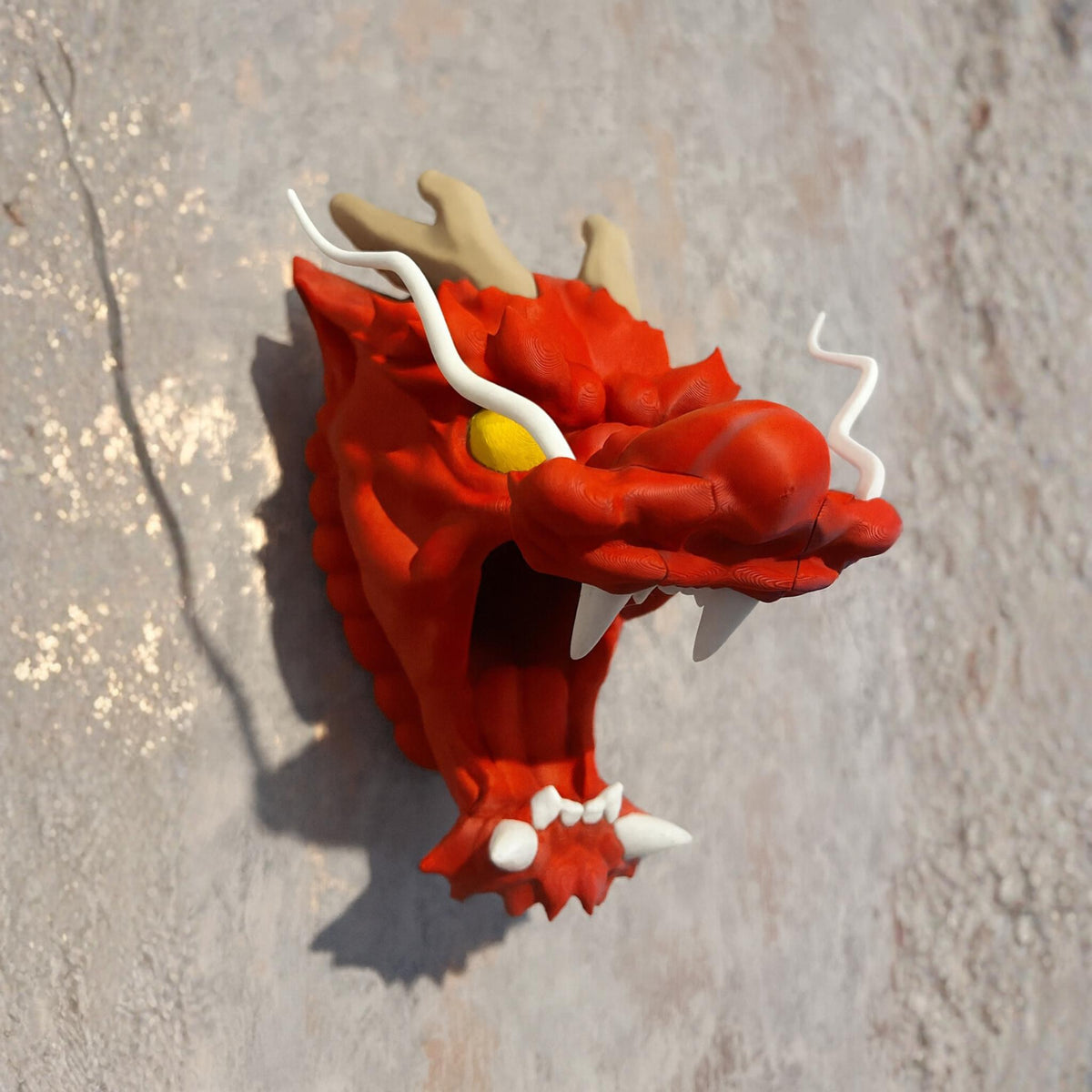Dragon Wall Mounted Controller Holder – Epic Fantasy Gaming Display Stand - ThreadaliciousUK