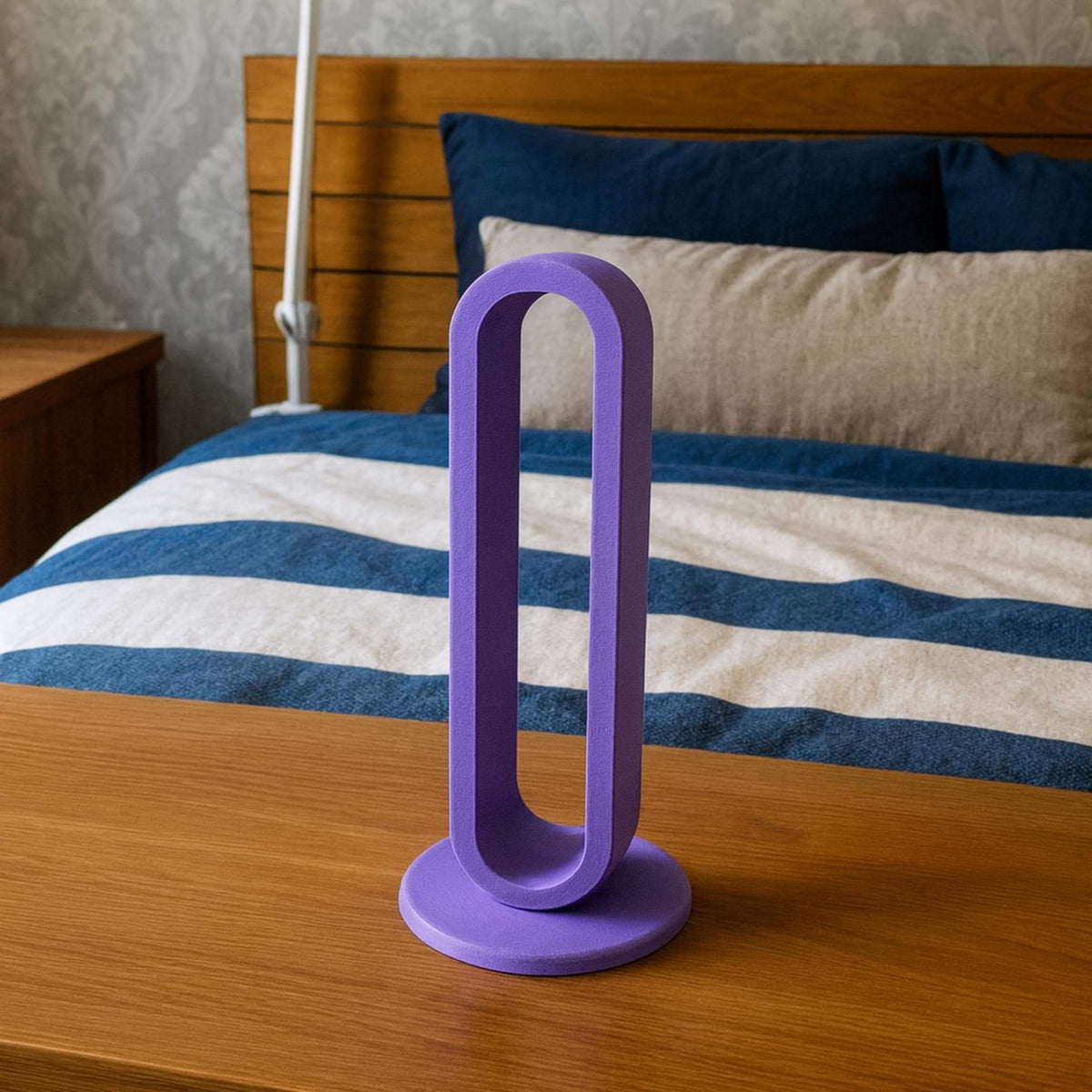 Modern Headphone Stand • Minimalist U-Shaped Desk Holder • Contemporary Headset Display for Home or Office - ThreadaliciousUK