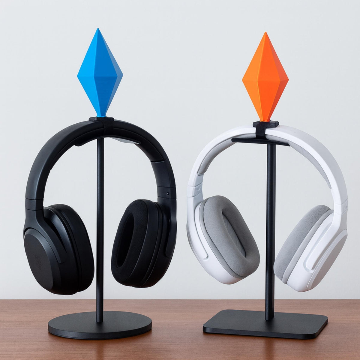 Plumbob Headphone Attachment | Iconic Gamer Accessory | Colourful Desk Decor | Fun Custom Add-On for Headsets - ThreadaliciousUK