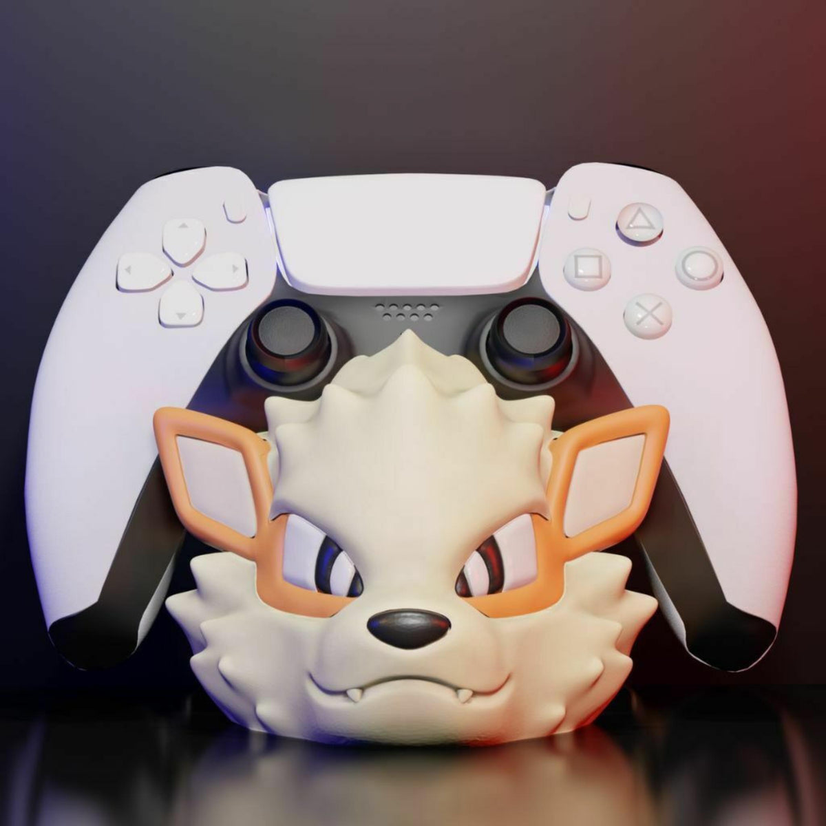 Arcanine Controller Stand | Gaming Desk Display | Creature-Themed Holder - ThreadaliciousUK