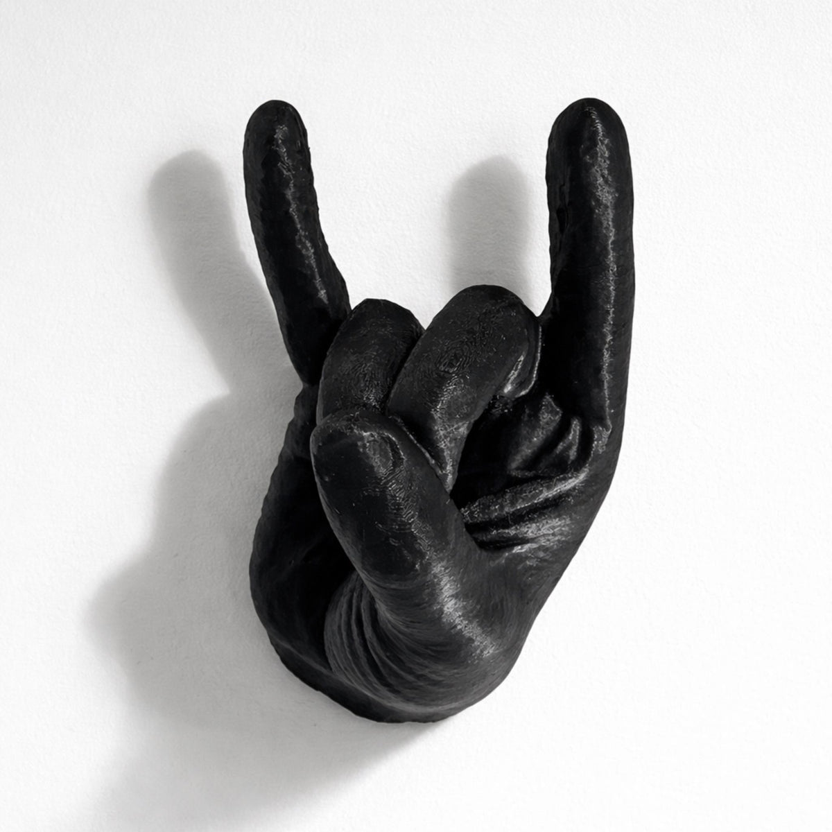 Rock Hand Drumstick Holder | Wall Mounted Drum Stick Display | Music Room Decor for Drummers & Studios - MoreMiniaturesStudio