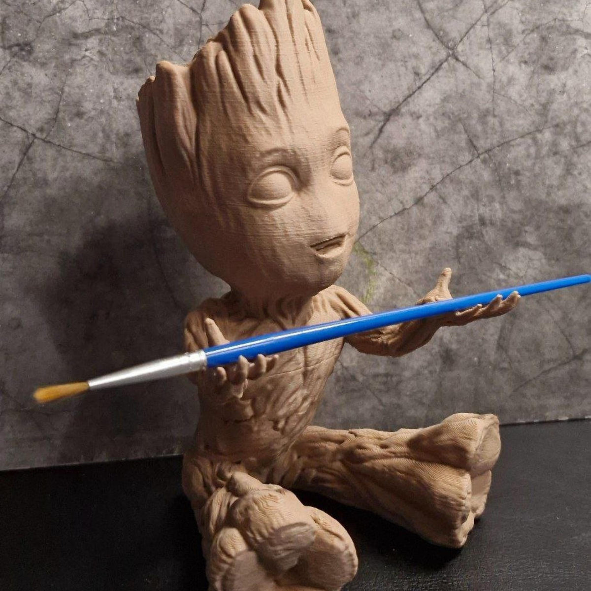 Cute Tree Creature Pen Holder Desk Organiser | Fantasy Desk Decor | Office Stationery Holder | Gift for Movie Fans - MoreMiniaturesStudio