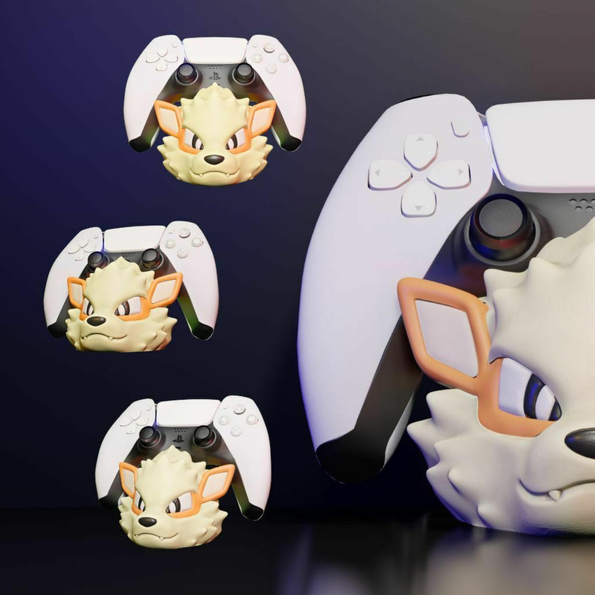 Arcanine Controller Stand | Gaming Desk Display | Creature-Themed Holder - ThreadaliciousUK
