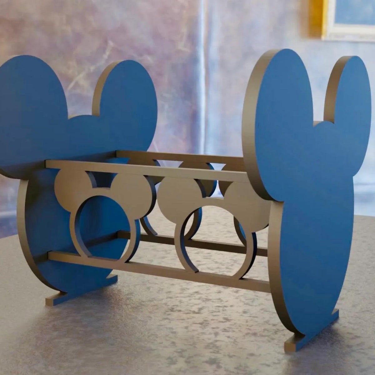 Mouse Ear Headband Holder Stand • Ear Display Organiser • Theme Park Headband Storage for Dressing Tables - MoreMiniaturesStudio