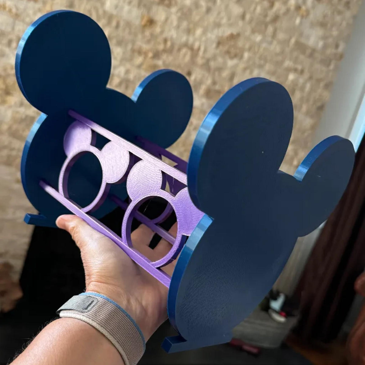 Mouse Ear Headband Holder Stand • Ear Display Organiser • Theme Park Headband Storage for Dressing Tables - MoreMiniaturesStudio