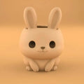Cute Bunny Pen Holder | Minimal Desk Organiser for Office, Study & Home Decor, Adorable Stationery Storage - MoreMiniaturesStudio