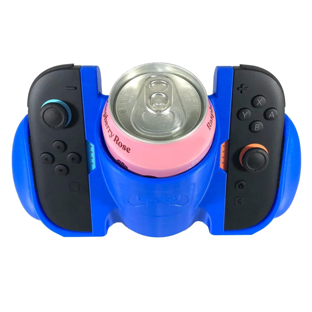 Gaming Controller Cup Holder Grip | Drink Holder Controller Attachment | Soda Can Holder | Funny Gamer Gift | Desk Gaming Accessory - MoreMiniaturesStudio