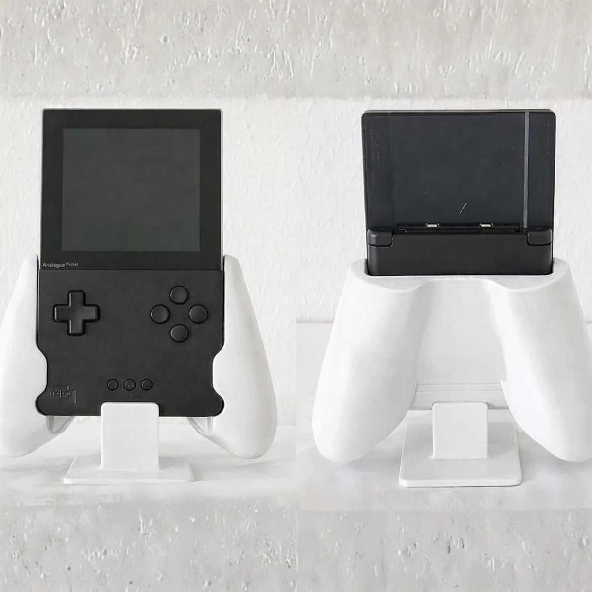 Analogue Pocket Grip Holder | Handheld Console Comfort Grip | Retro Gaming Accessory | Ergonomic Hand Grip Stand | Gift for Gamers - MoreMiniaturesStudio