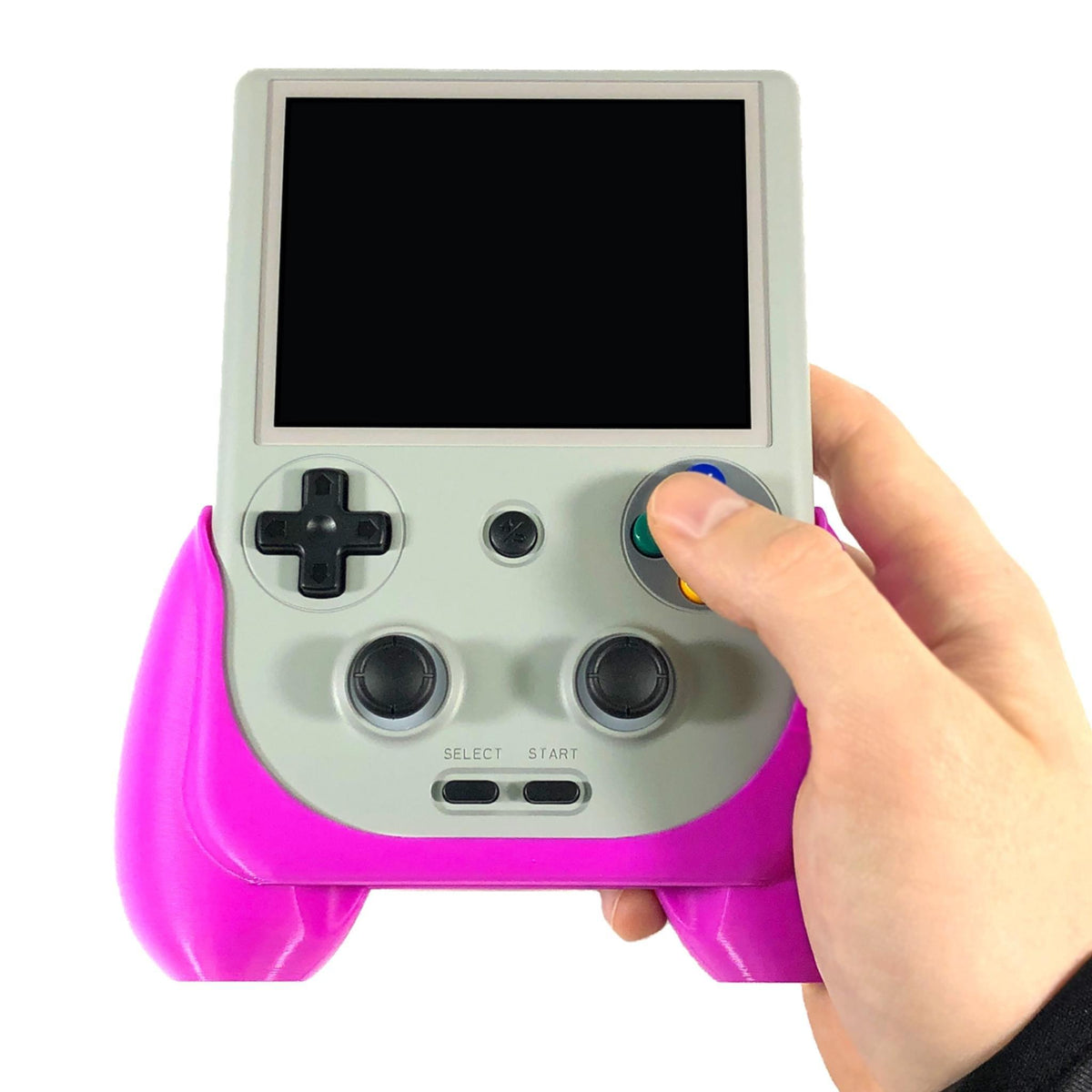 Anbernic RG406V Comfort Grip Case | Handheld Console Ergonomic Cover | Better Hold & Control | Retro Gaming Accessory - MoreMiniaturesStudio