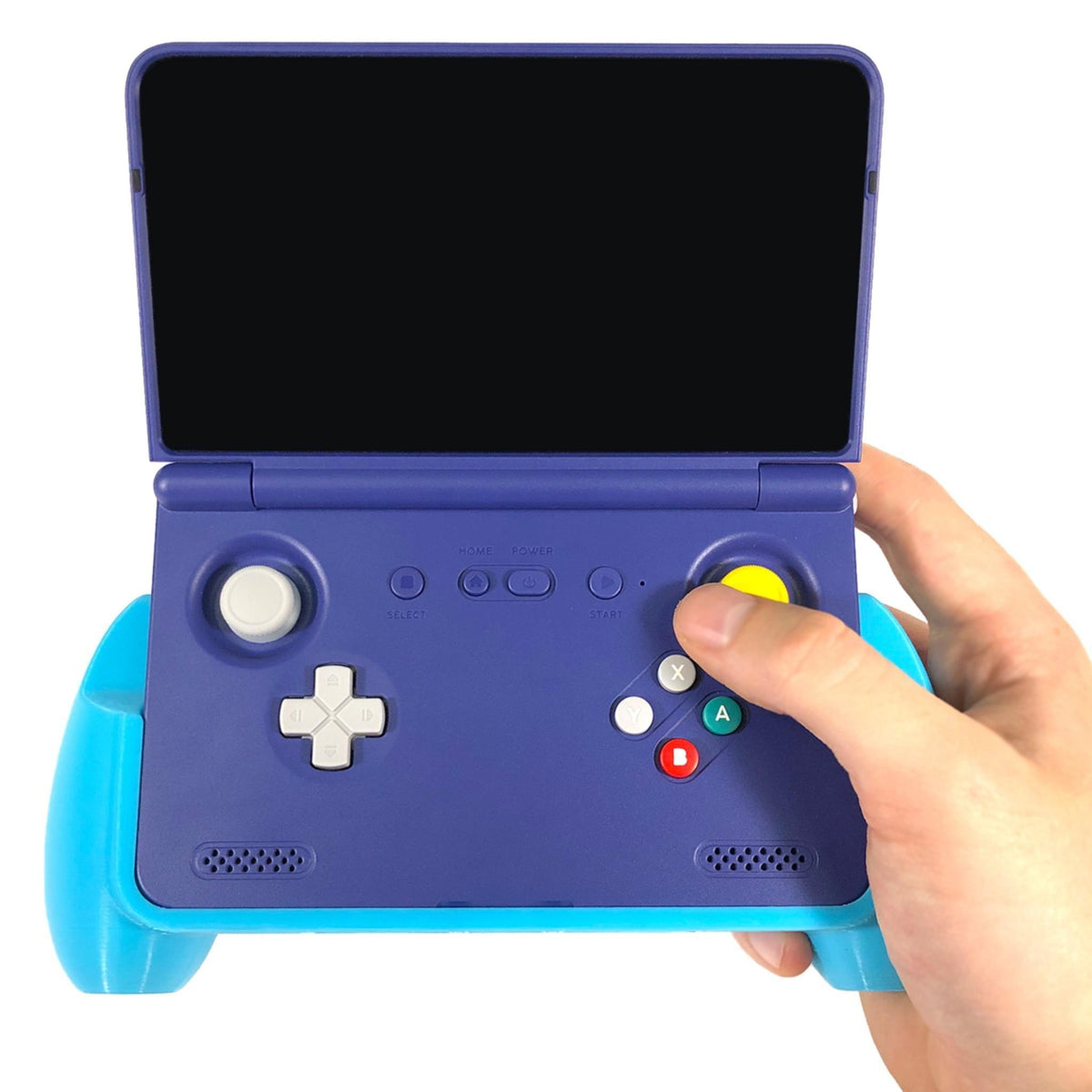 Retroid Pocket Flip 2 Comfort Case | Ergonomic Handheld Grip Cover | Better Hold & Control | Retro Gaming Accessory - MoreMiniaturesStudio