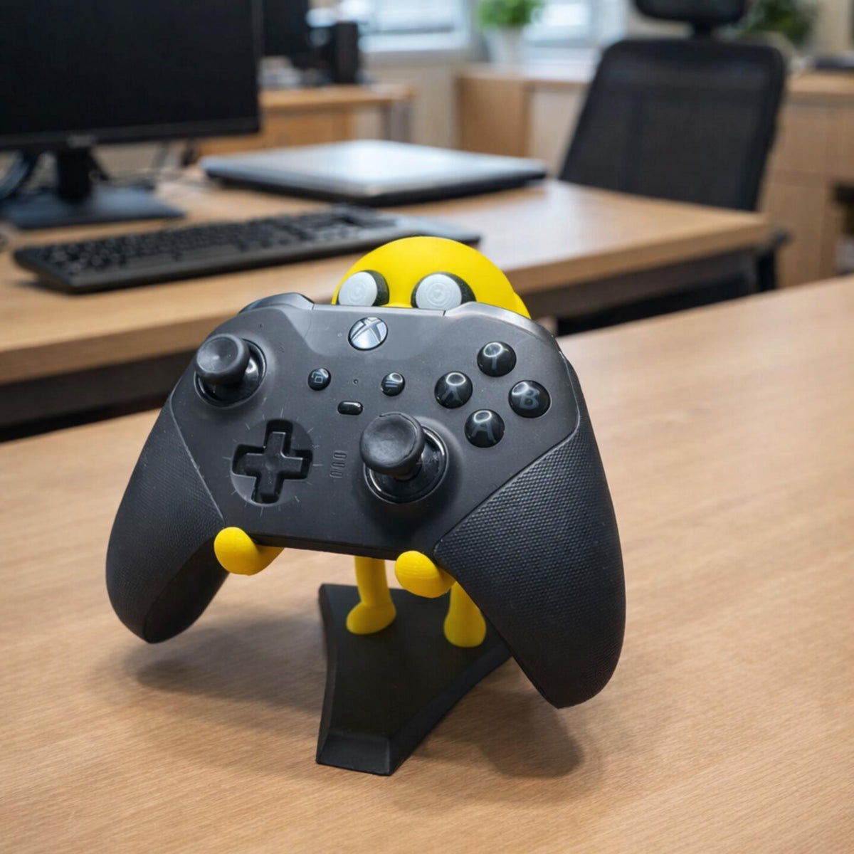 Cartoon Dog Controller Holder Stand | Gamepad Display Dock | Cute Gamer Desk Decor | Controller Storage Stand | Gift for Gamers - MoreMiniaturesStudio