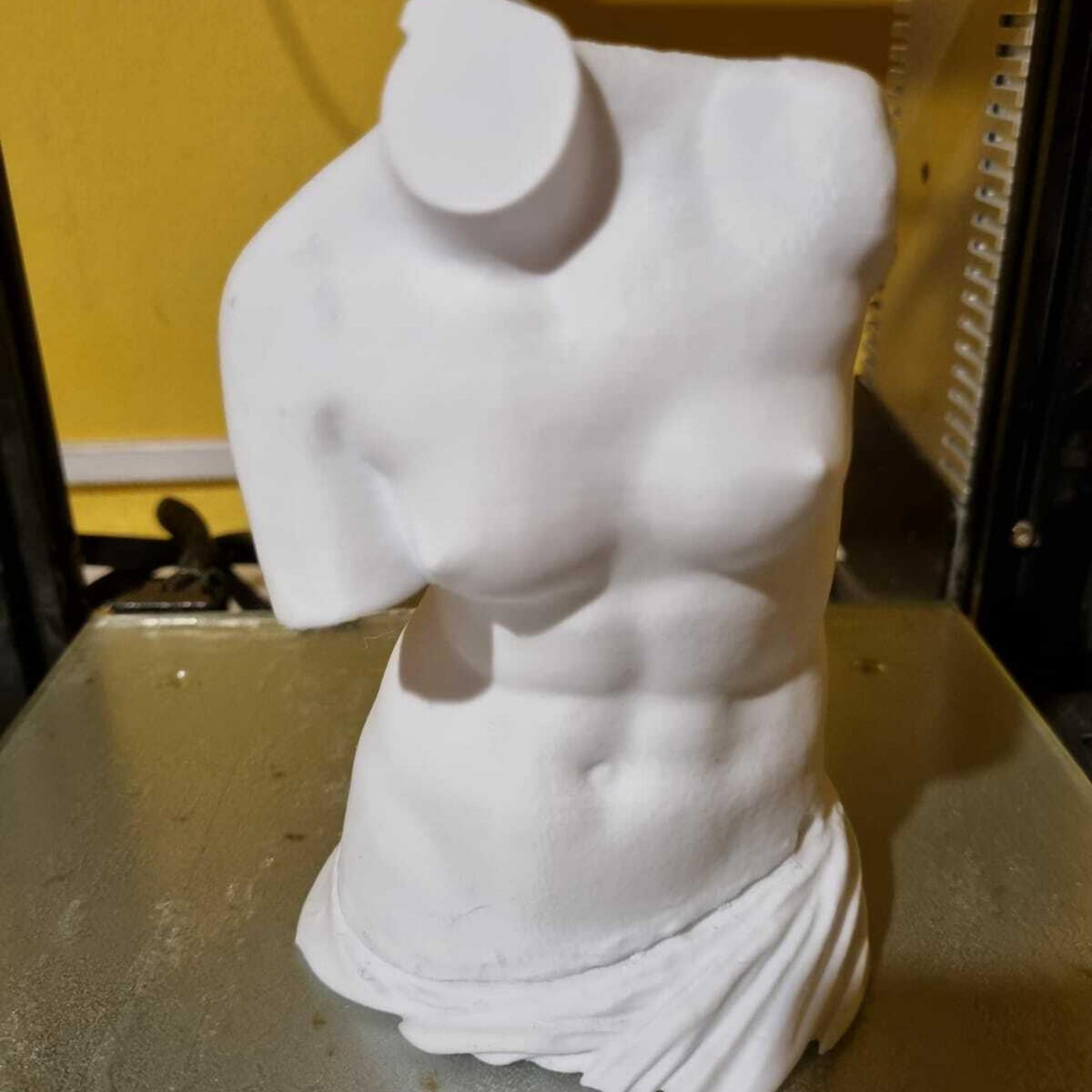 Venus Statue Torso | Classical Roman Sculpture Decor | Greek Goddess Bust Figurine | Minimalist Body Art Ornament | Shelf Display - MoreMiniaturesStudio