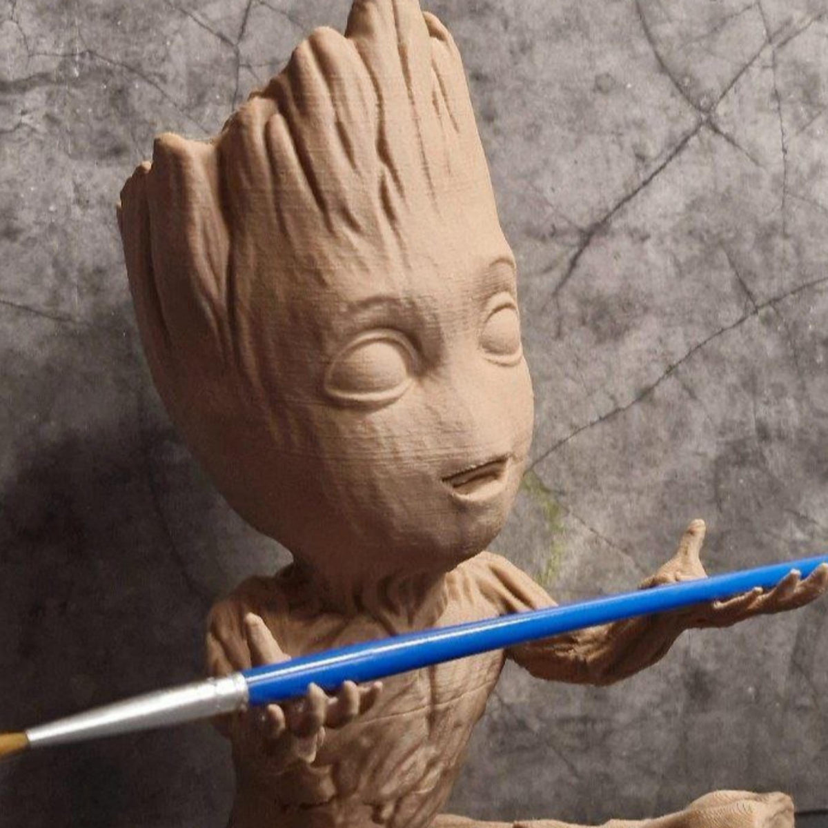 Cute Tree Creature Pen Holder Desk Organiser | Fantasy Desk Decor | Office Stationery Holder | Gift for Movie Fans - MoreMiniaturesStudio