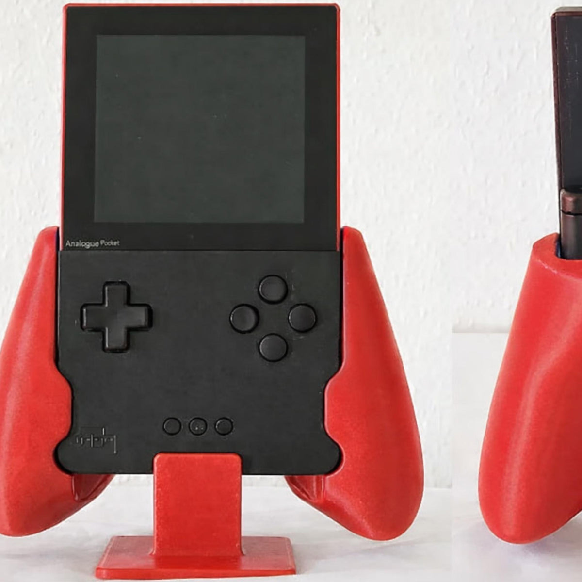 Analogue Pocket Grip Holder | Handheld Console Comfort Grip | Retro Gaming Accessory | Ergonomic Hand Grip Stand | Gift for Gamers - MoreMiniaturesStudio