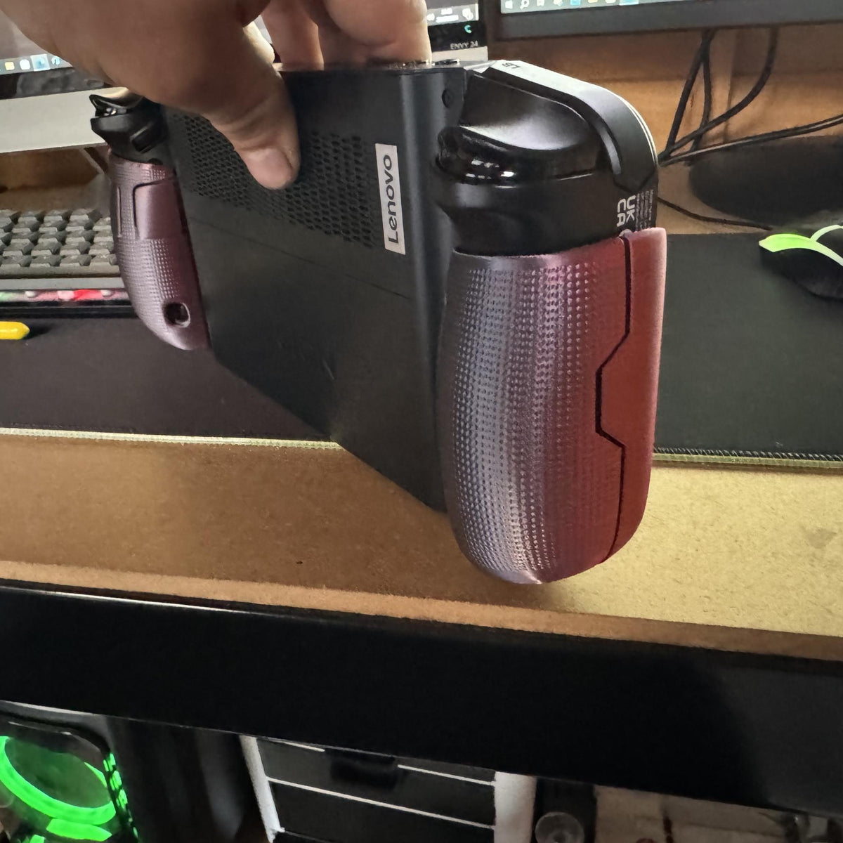 Lenovo Legion Go 1 Accessory Kit | Comfort Grips & Controller Connector - MoreMiniaturesStudio