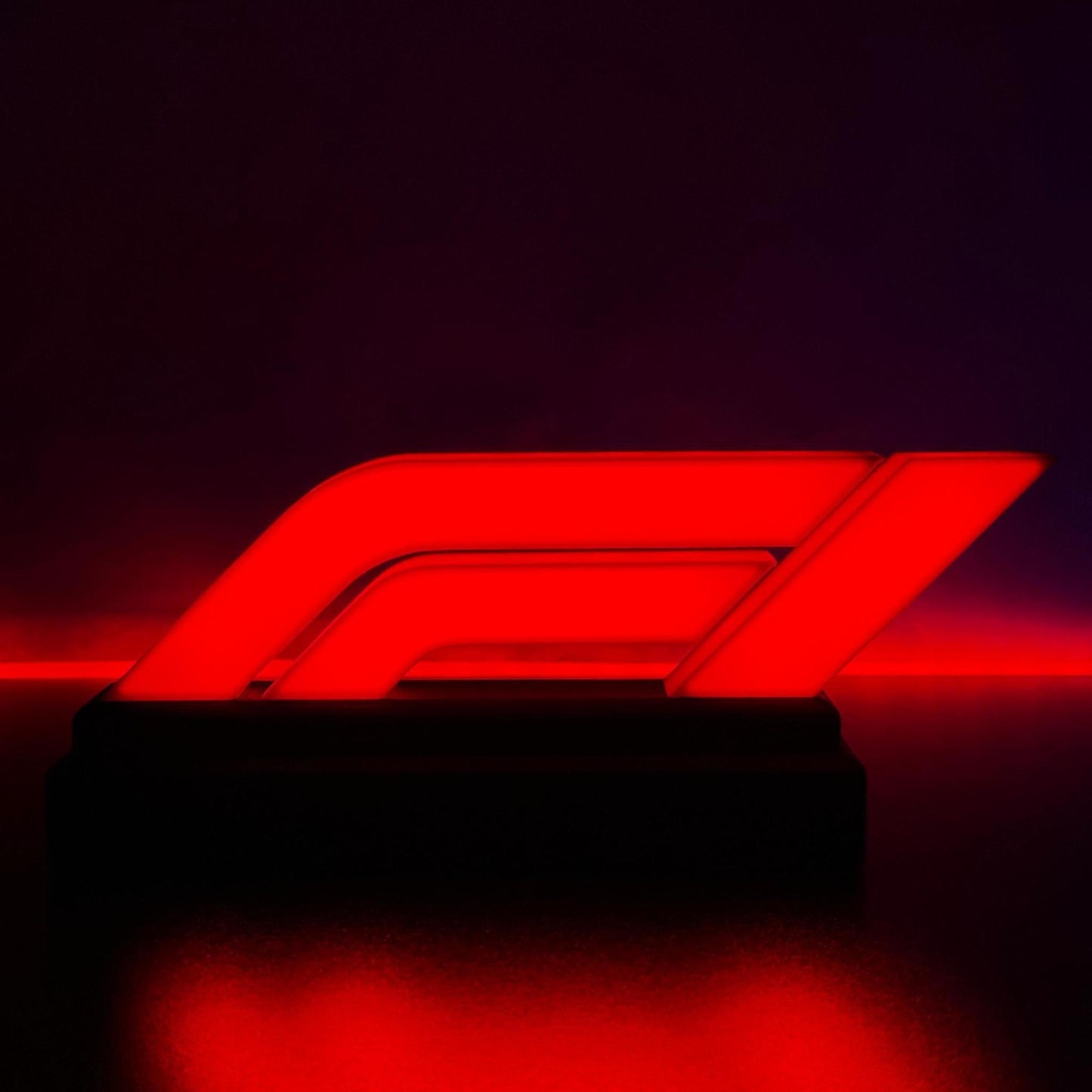 Racing Inspired LED Logo Sign, Motorsport Desk Light, Formula Style Gaming Decor, Car Enthusiast Gift, Man Cave Display - StickShopUK