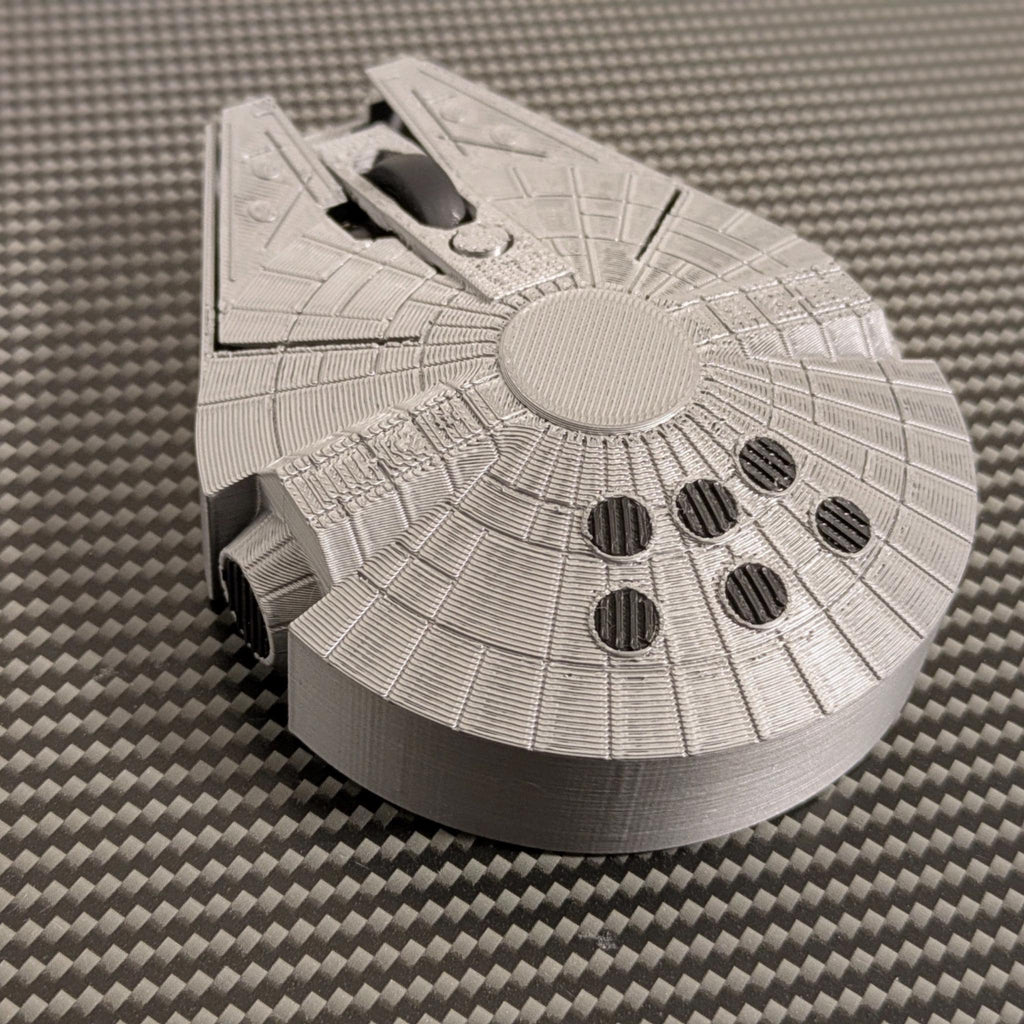 Sci Fi Spaceship Wireless Mouse | Millennium Style Falcon Mouse | Gaming Computer Mouse | Desk Setup Accessory | Movie Inspired Gift - StickShopUK