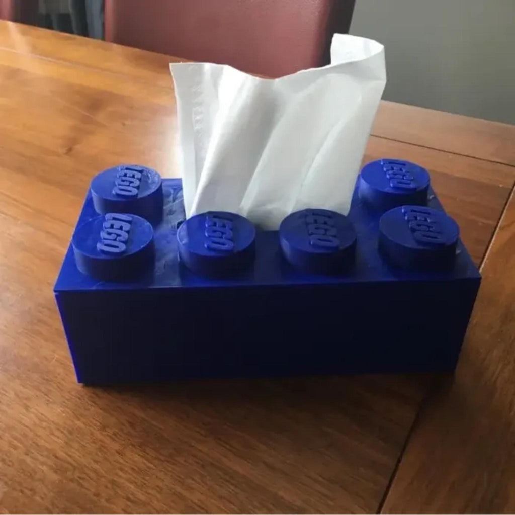 Building Brick Style Tissue Box Cover – Block Design Home Decor - StickShopUK