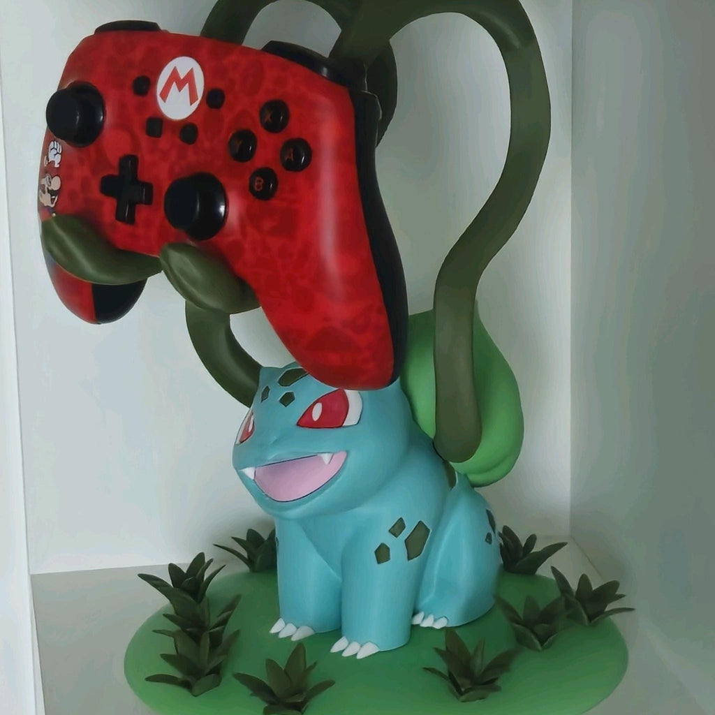 Forest Creature Universal Controller Stand – Gaming Desk Display & Themed Gamepad Holder - StickShopUK