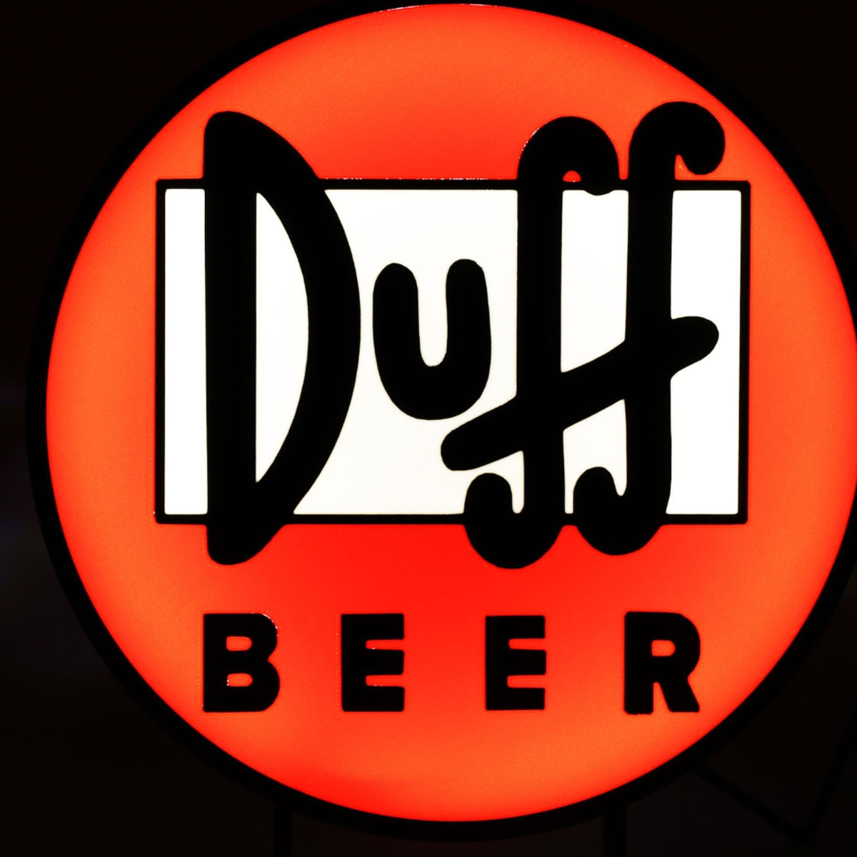 Retro Beer LED Bar Sign, Cartoon Inspired Light Up Display, Man Cave Decor, Home Bar Wall Light, Neon Style Pub Gift - StickShopUK