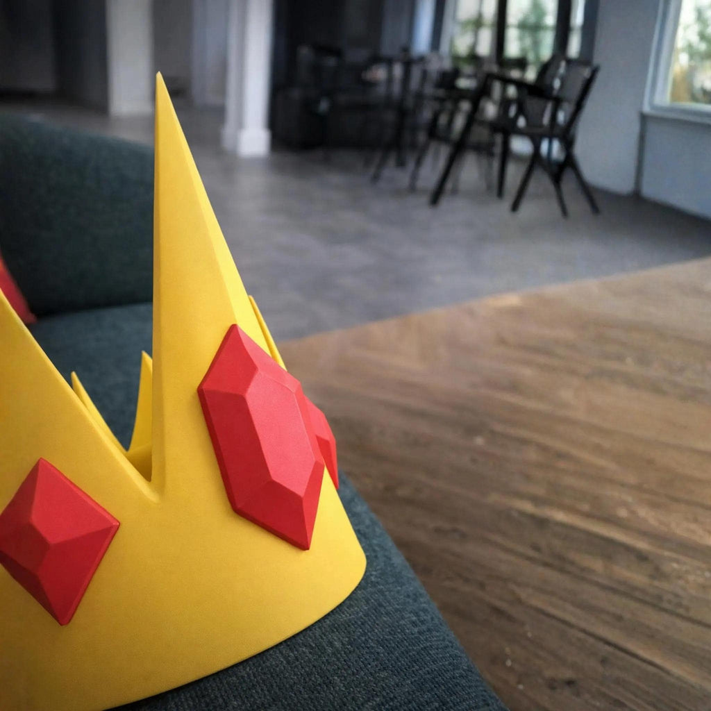 Ice King Crown | Adventure Time Cosplay Headpiece | Cartoon Crown Replica | Fantasy Costume Accessory | Ice King Gift - StickShopUK