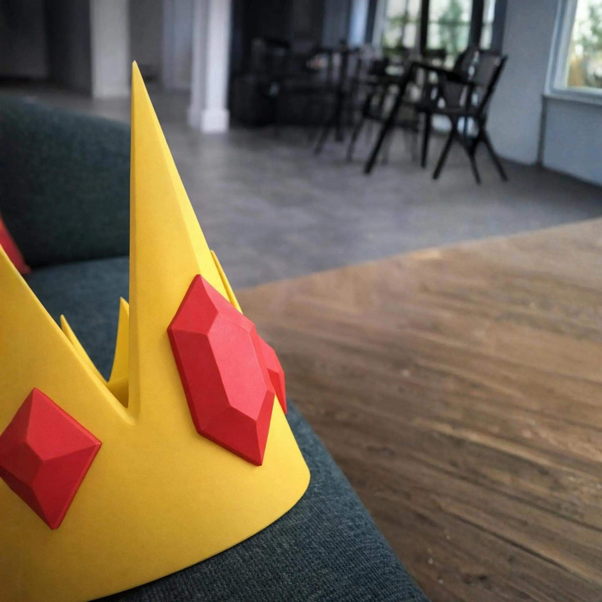 Ice King Crown | Adventure Time Cosplay Headpiece | Cartoon Crown Replica | Fantasy Costume Accessory | Ice King Gift - StickShopUK