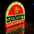 Retro Soda LED Bar Sign, Vintage Western Style Light Up Display, Man Cave Decor, Game Inspired Pub Light, Collector Gift - StickShopUK