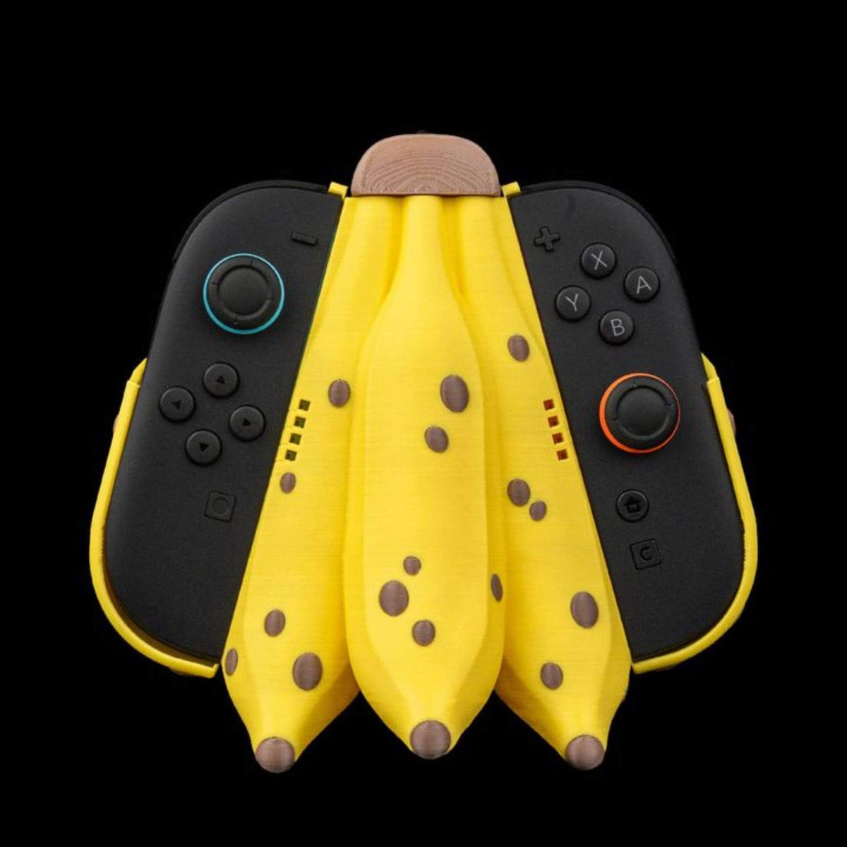 Banana Dual Controller Grip Holder for Switch-Style Controllers Funny Gamer Accessory Comfortable Gaming Handle Dock - StickShopUK