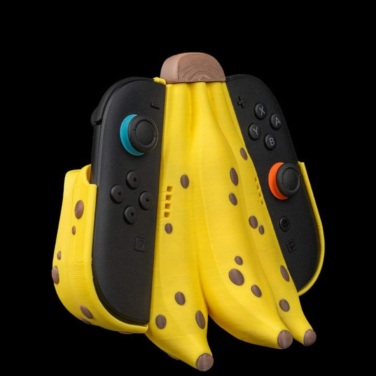 Banana Dual Controller Grip Holder for Switch-Style Controllers Funny Gamer Accessory Comfortable Gaming Handle Dock - StickShopUK