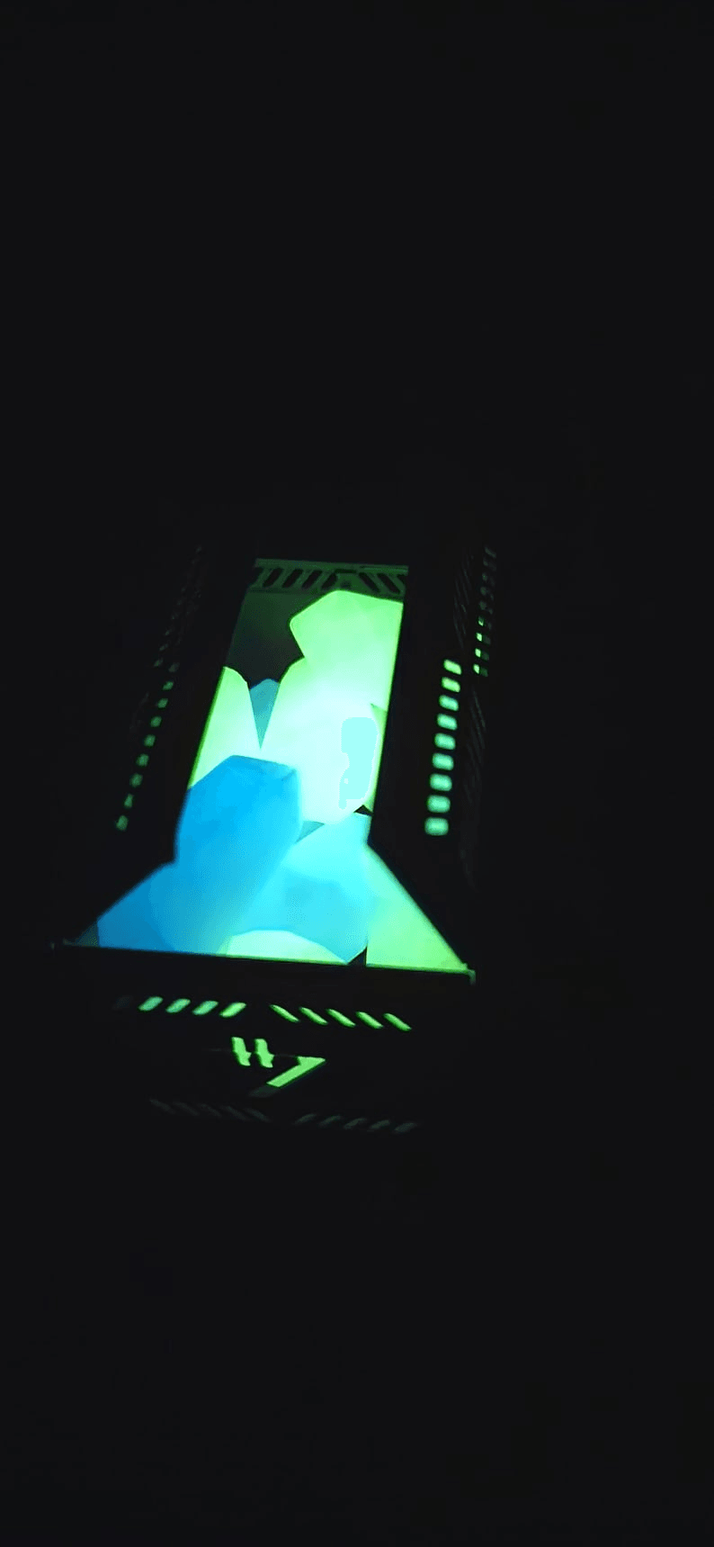 Glow-in-the-Dark Kyber Crystals – Star Wars Inspired