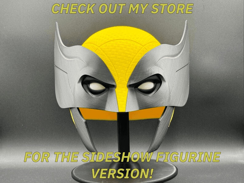 Wolverine-Inspired Fan Helmet – Deadpool & Wolverine Cosplay Mask