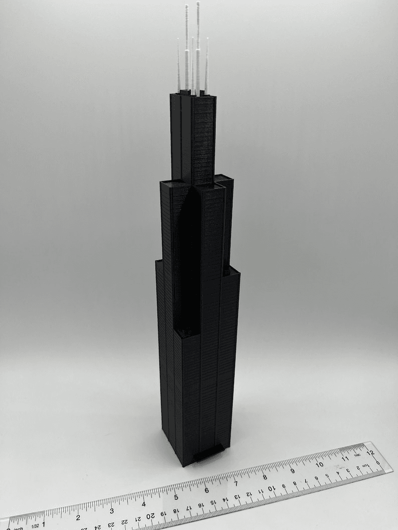 Sears Tower Inspired Miniature Model – Chicago Icon