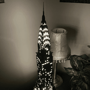 Chrysler Building Light-Up Miniature Model | NYC Landmark