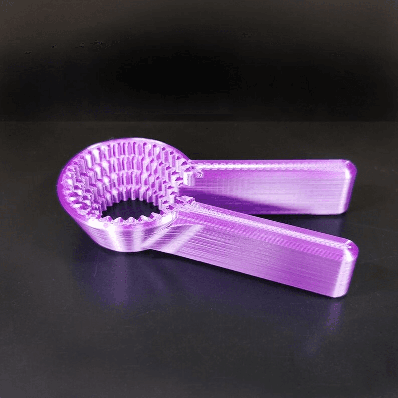 Yellow Screw-Top Bottle Opener & Jar Lid Gripper Tool