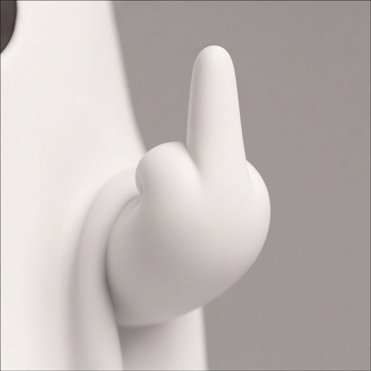 Cheeky Ghost with Middle Fingers Novelty Figure Desk Toy