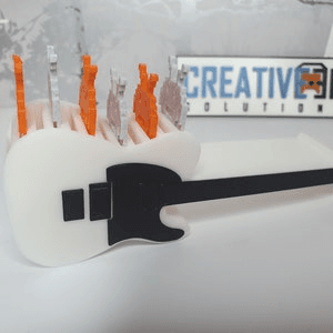 Telecaster-Style Guitar Pick Holder | Guitarist Gift