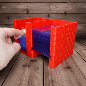 Brick-Style TCG Card Sleeve & Toploader Dispenser