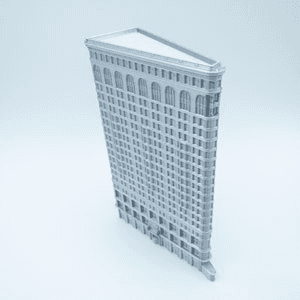 Flatiron Building Miniature Model – NYC Skyline Collectible