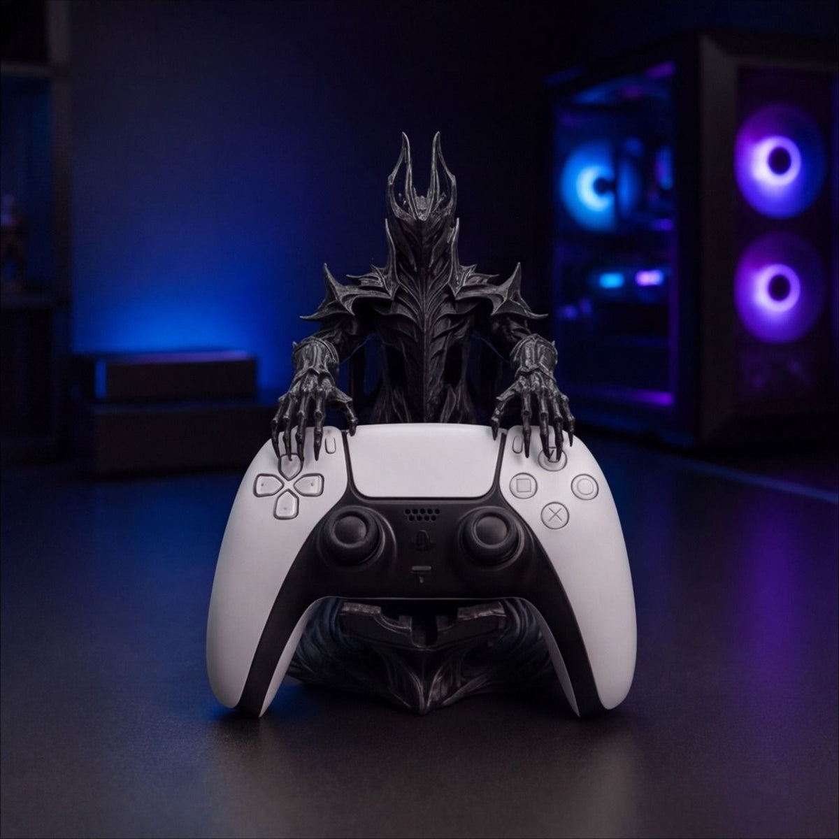Dark Lord's Throne PS5 Controller Stand | Evil Overlord