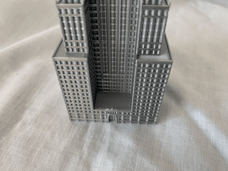 Chrysler Building Inspired Miniature NYC Skyscraper Model