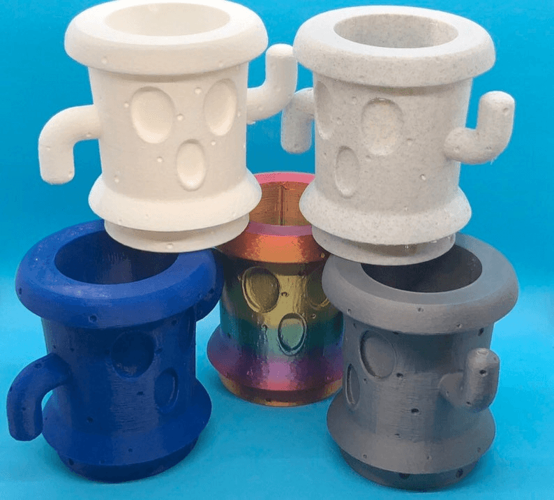 Lloid Gyroid Inspired Planter – Animal Crossing Fan Gift