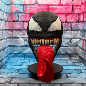 Venom Inspired Eddie Brock Symbiote Mask & Helmet
